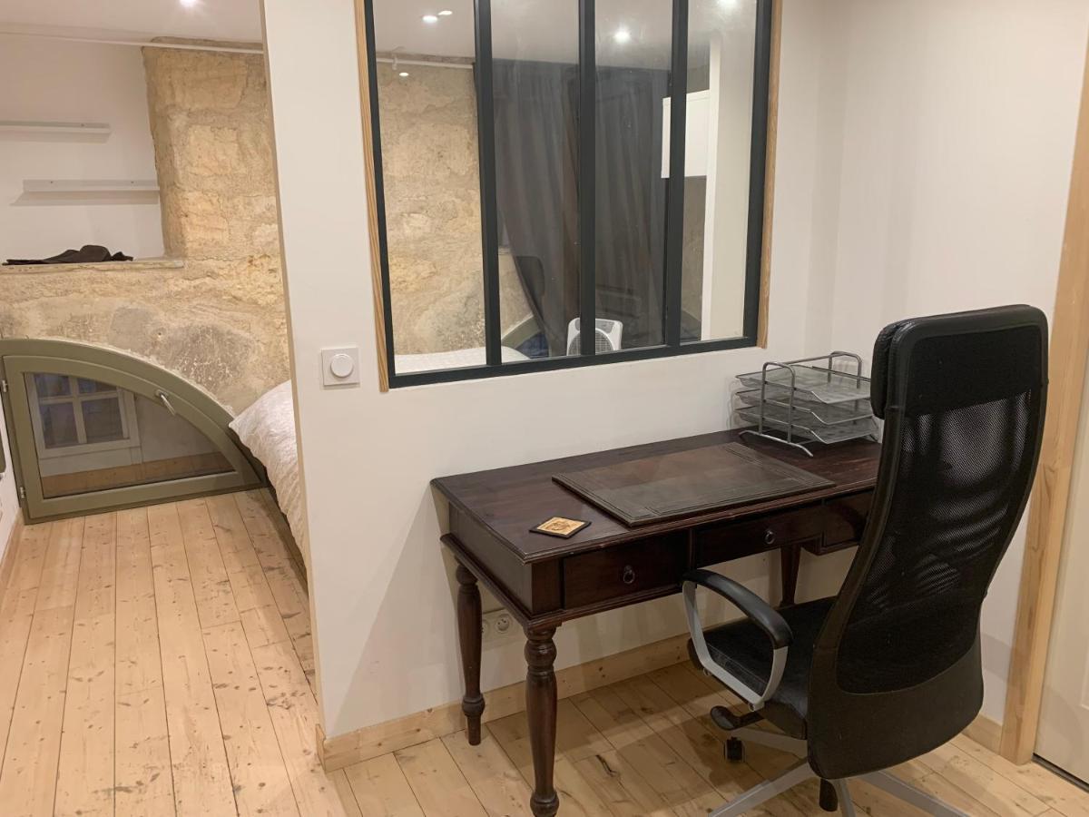 Appartement Cosy Avec Climatisation Et Patio Centre Historique De บอร์โด ภายนอก รูปภาพ